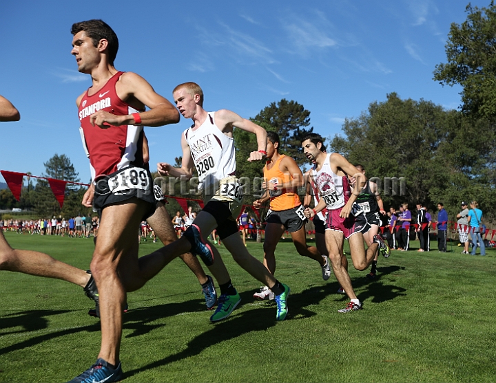 2013SIXCCOLL-020.JPG - 2013 Stanford Cross Country Invitational, September 28, Stanford Golf Course, Stanford, California.